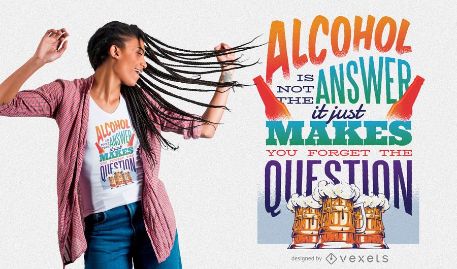 Alcohol Funny T-Shirt Design Alcohol Funny T-Shirt Design
