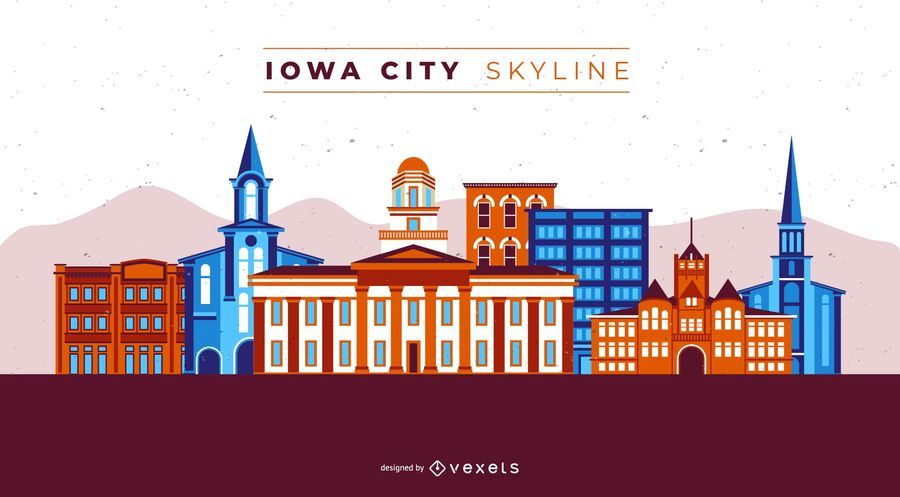 Iowa City Skyline Iowa City Skyline