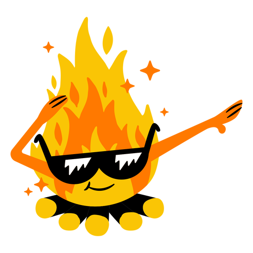 Dabbing flames Transparent PNG Dabbing flames Transparent PNG