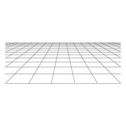 Cuadrícula de superficie 3d Diseño PNG