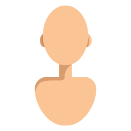 Glatzkopf-Avatar PNG-Design
