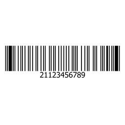 Bar code label element Transparent PNG