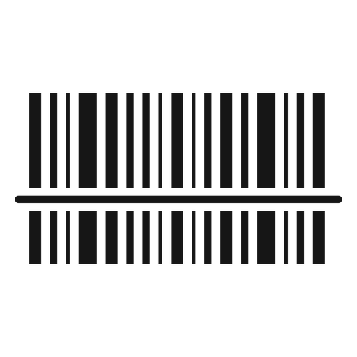 Icono de escaneo de código de barras Diseño PNG