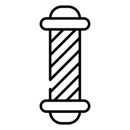 Friseur Pol Symbol PNG-Design
