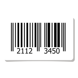 Barcode label element Transparent PNG