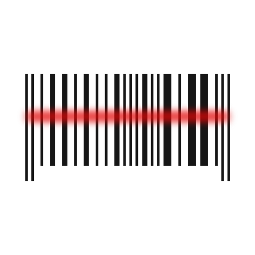 Barcode red line scan PNG Design