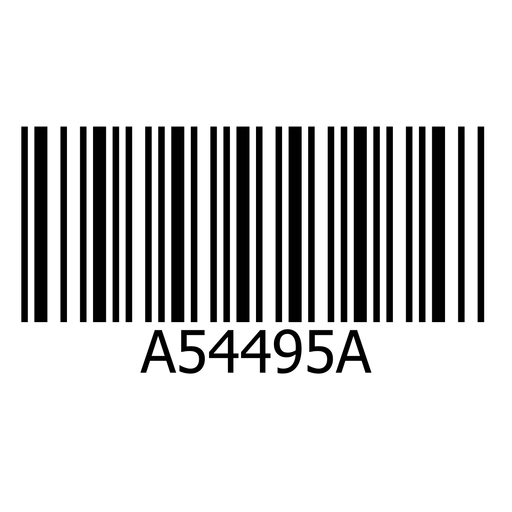 Barcode sticker template Transparent PNG & SVG vector file