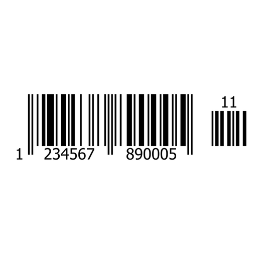 Barcode isolated PNG Design