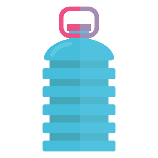 Große Flasche Wasserikone PNG-Design