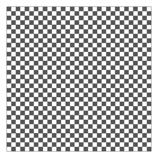 Grade quadrada preto e branco