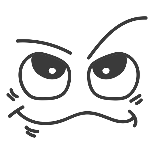 Design PNG E SVG De Emoji De Rosto Presunçoso Kawaii Para Camisetas