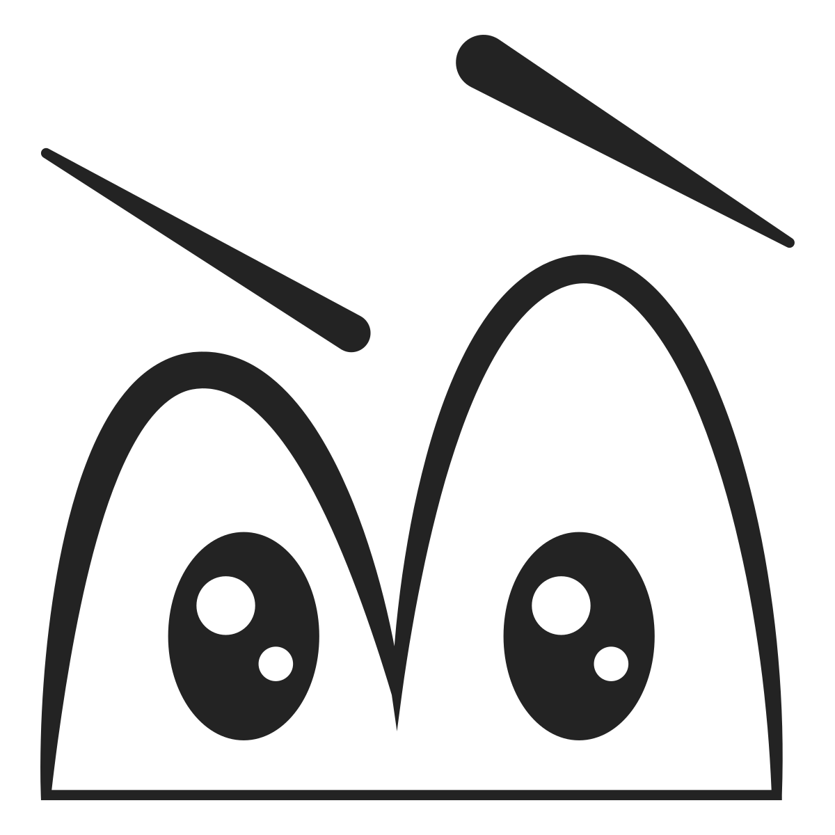 Design PNG E SVG De Desenhos Animados Confusos Dos Olhos Do Emoticon Para  Camisetas, image size:1200x1200