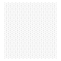 Diseño de cuadrícula cúbica Diseño PNG