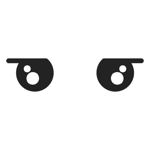 Design PNG E SVG De Desenhos Animados Confusos Dos Olhos Do Emoticon Para  Camisetas