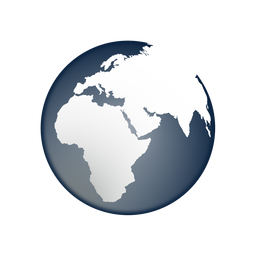 Earth africa asia europe ícone Earth africa asia europe ícone
