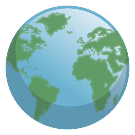 Earth day icon PNG Design