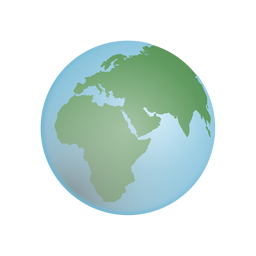 Erdkugelillustration PNG-Design