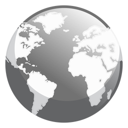 Earth glossy icon Earth glossy icon