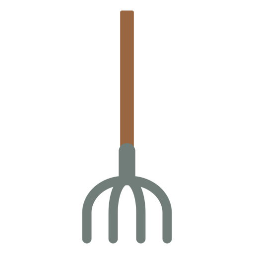 Icono de tenedor de jardín Diseño PNG