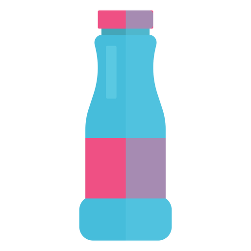 Glaswasserflasche Symbol PNG-Design