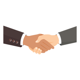 Hände Handshake-Illustration PNG-Design