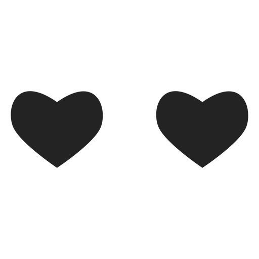 Emoticon enamorado ojos de corazón - Descargar PNG/SVG transparente