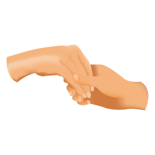 Man holding woman hand PNG Design