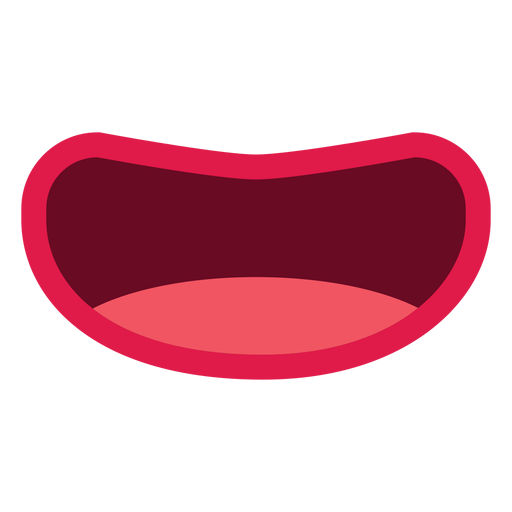 Mouth isolated icon PNG Design