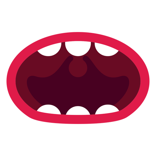 Bare Teeth Open Mouth Icon Transparent Png Svg Vector File Images