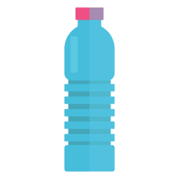 Plastic bottle of water icon