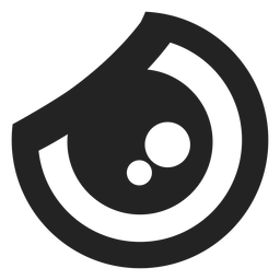 Rage kawaii emoticon eye PNG Design