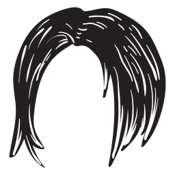 Short woman hair icon Transparent PNG