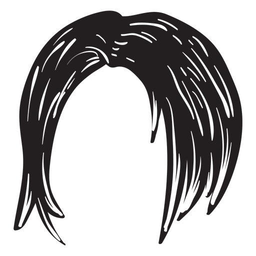 ?cone de cabelo curto de mulher Desenho PNG