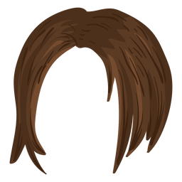 Design PNG E SVG De Ilustração De Cabelo Ondulado Na Praia Para Camisetas