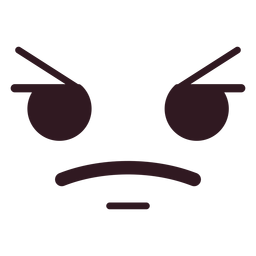 angry face png