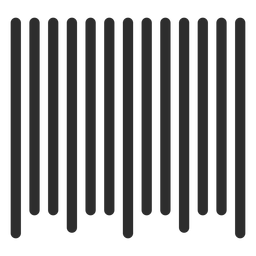 Simple barcode design PNG Design