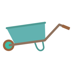 Icono de carretilla simple Diseño PNG