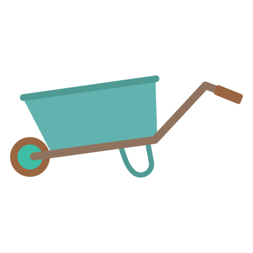 Simple wheelbarrow icon - Transparent PNG & SVG vector file