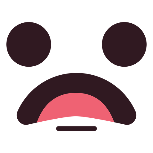 Simple Relaxed Emoticon Face PNG & SVG Design For T-Shirts