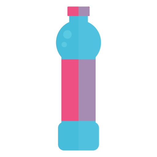 Icono de botella de agua de pl?stico peque?a Diseño PNG