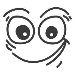 Smiley Emoticon Gesicht Cartoon PNG-Design