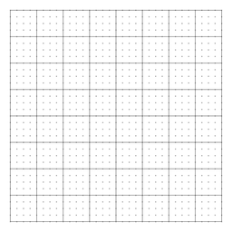 Squared dot grid design Transparent PNG