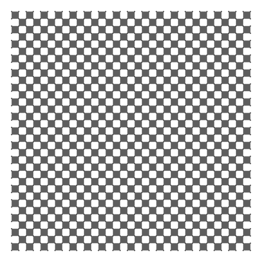 Squares and diagonals grid PNG Design