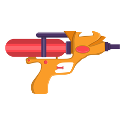 Squirt gun icon PNG Design