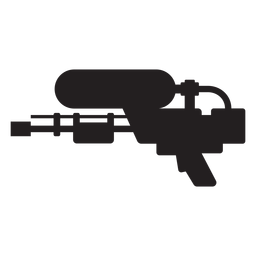 Silhueta de jato d&#39;água Desenho PNG