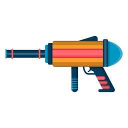 Wasserblaster Spielzeugikone PNG-Design