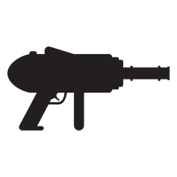 Water blaster toy silhouette PNG Design
