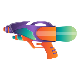 Ícone de pistola d&#39;água Desenho PNG