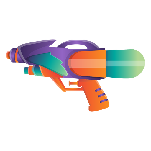 Icono de pistola de agua Diseño PNG
