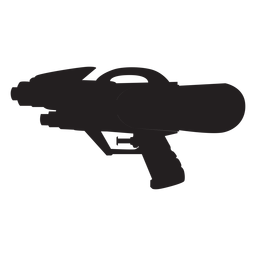 Water gun silhouette